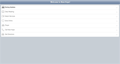 Desktop Screenshot of m.enewhope.org