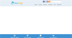 Desktop Screenshot of enewhope.org